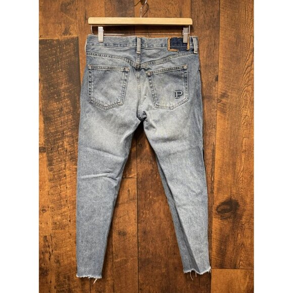 Polo Ralph Lauren Avery Boyfriend Jeans Rainbow Stripe Ribbon Size 27 - Picture 5 of 10